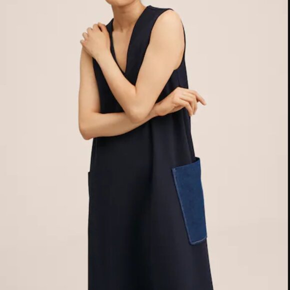 Mango pocket oversize dress - Picture 1 of 4
